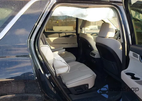 2025 Hyundai Palisade Calligraphy from USA, damaged, VIN KM8R7DGE5SU826801